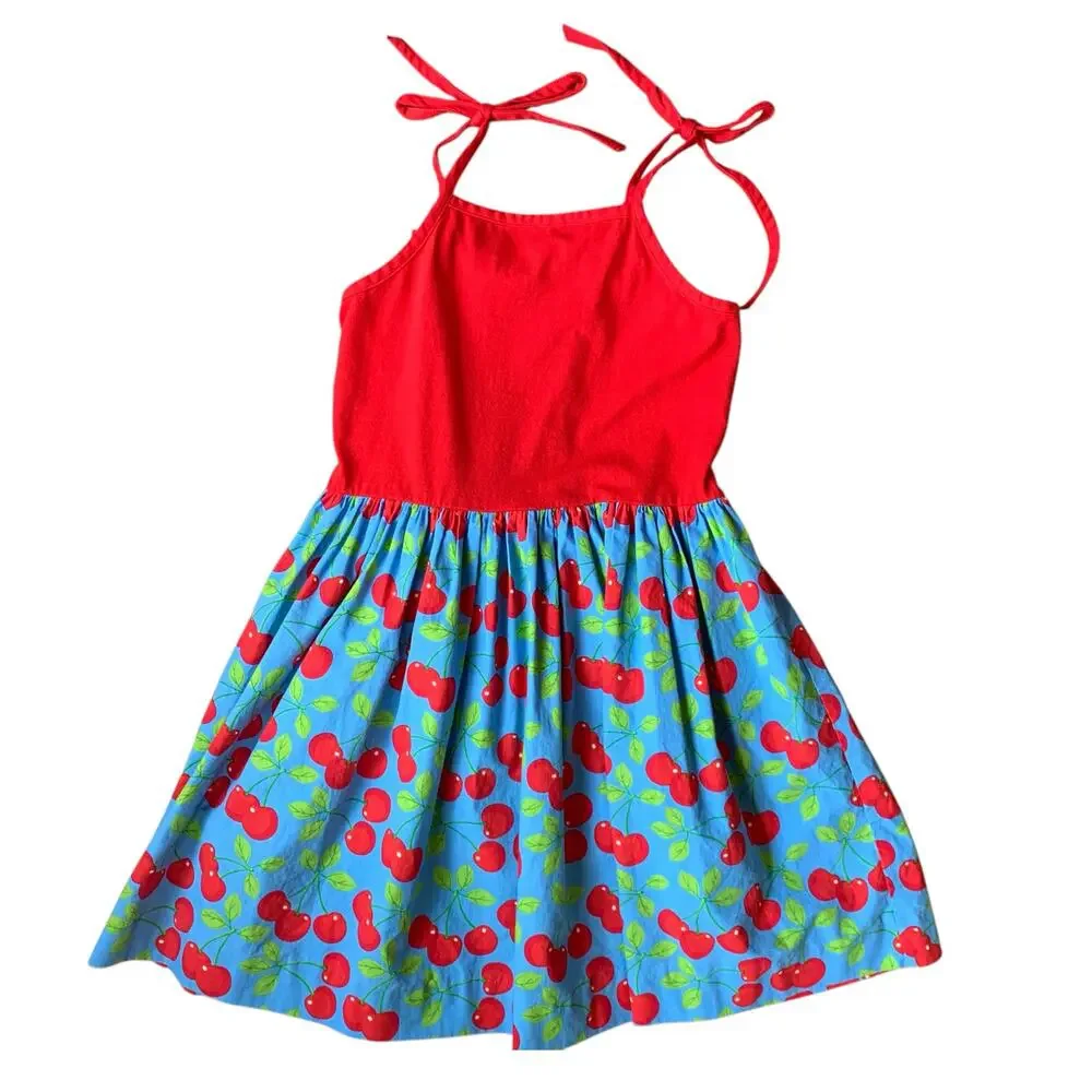 Eleanor Rose Cherry Judy Dress 7/8 years